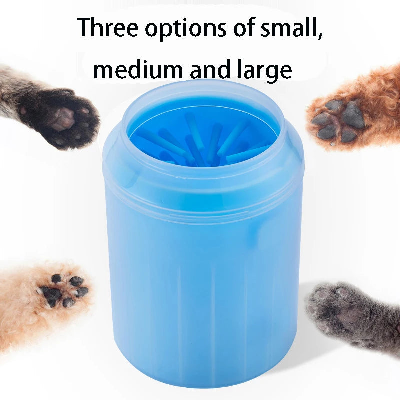 Portable Dog Paw Cleaner - Soft Silicone Paw Washing Cup