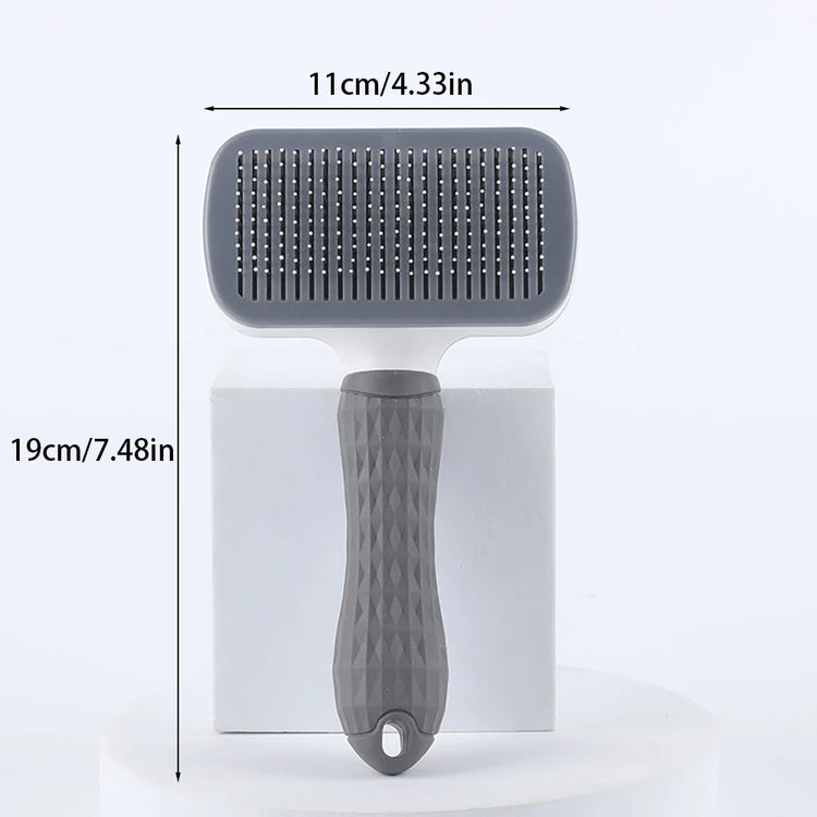 Pet Grooming Brush - Deshedding Brush for Dogs & Cats