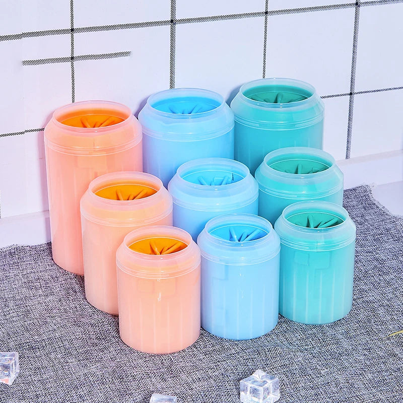 Portable Dog Paw Cleaner - Soft Silicone Paw Washing Cup