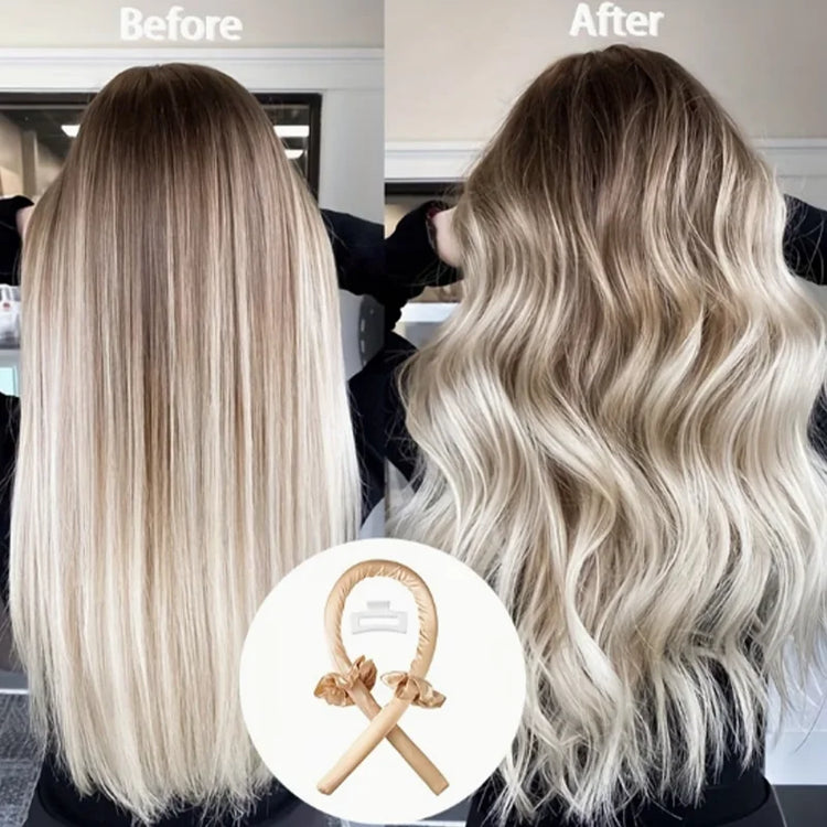 Heatless Curling Rod Set - Soft Overnight Hair Curler