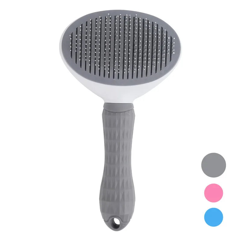 Pet Grooming Brush - Deshedding Brush for Dogs & Cats