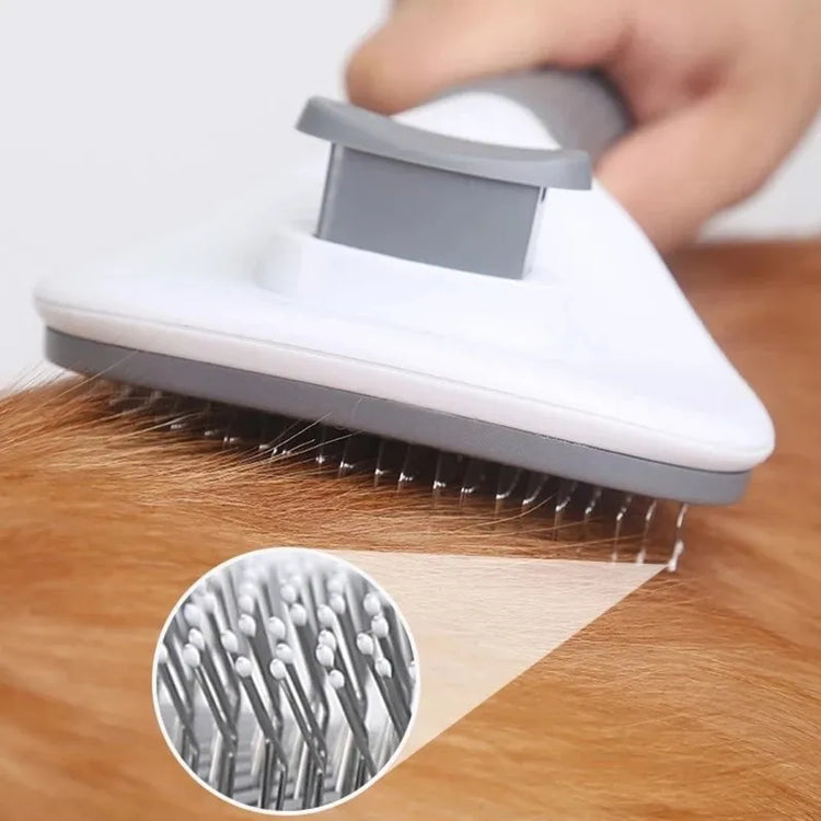 Pet Grooming Brush - Deshedding Brush for Dogs & Cats
