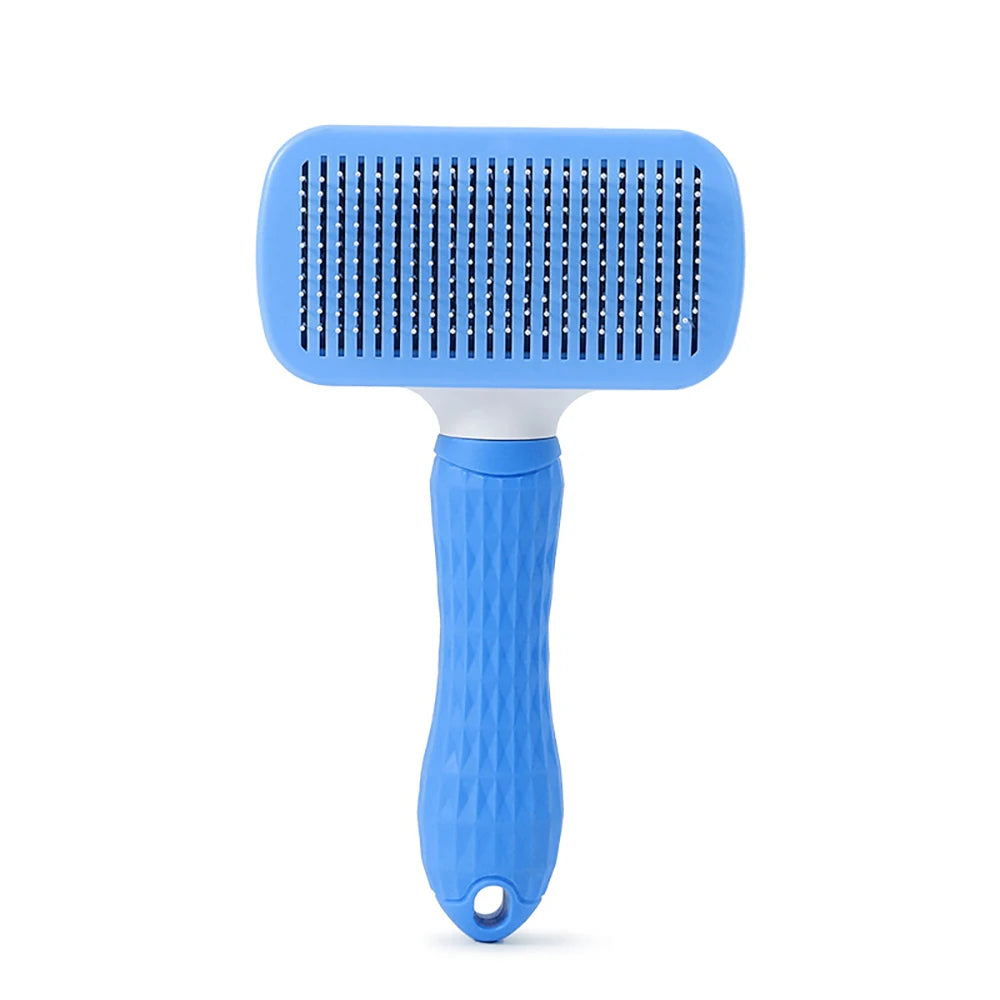 Pet Grooming Brush - Deshedding Brush for Dogs & Cats