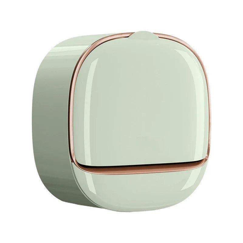 Modern Wall-Mounted Soap Holder - Sleek, Space-Saving Bathroom Organizer