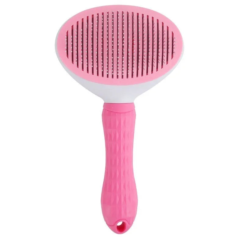 Pet Grooming Brush - Deshedding Brush for Dogs & Cats