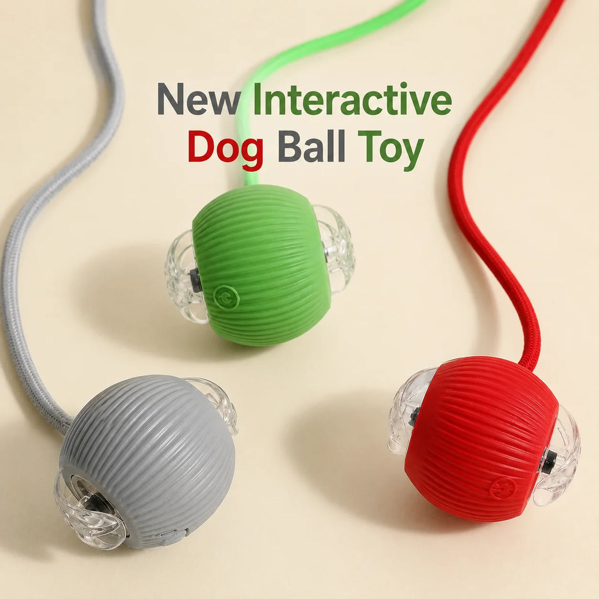 Rechargeable Interactive Dog Ball Toy